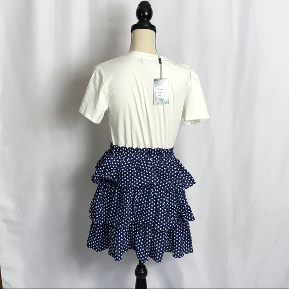 Fun flirty ruffle dress NWT - Picture 3 of 4